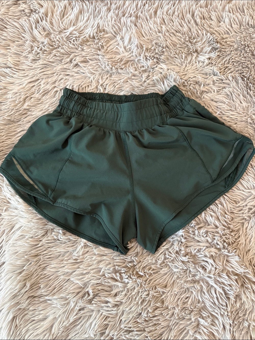 lululemon athletica Forest Green Women's Athletic Shorts